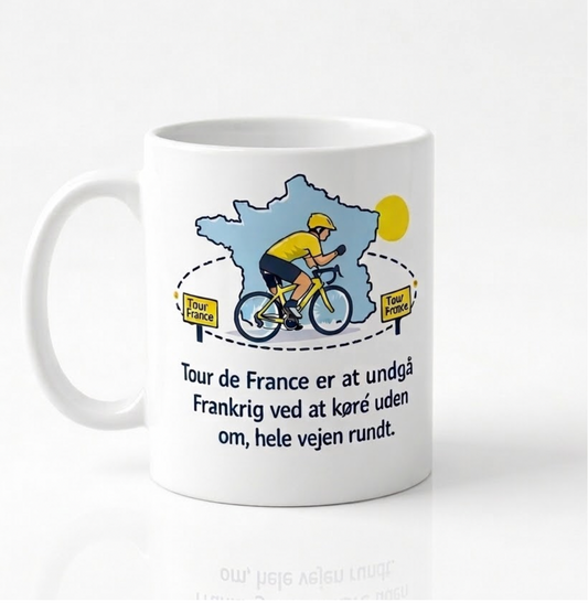 Humoristisk kop - Tour De France (Kopi)