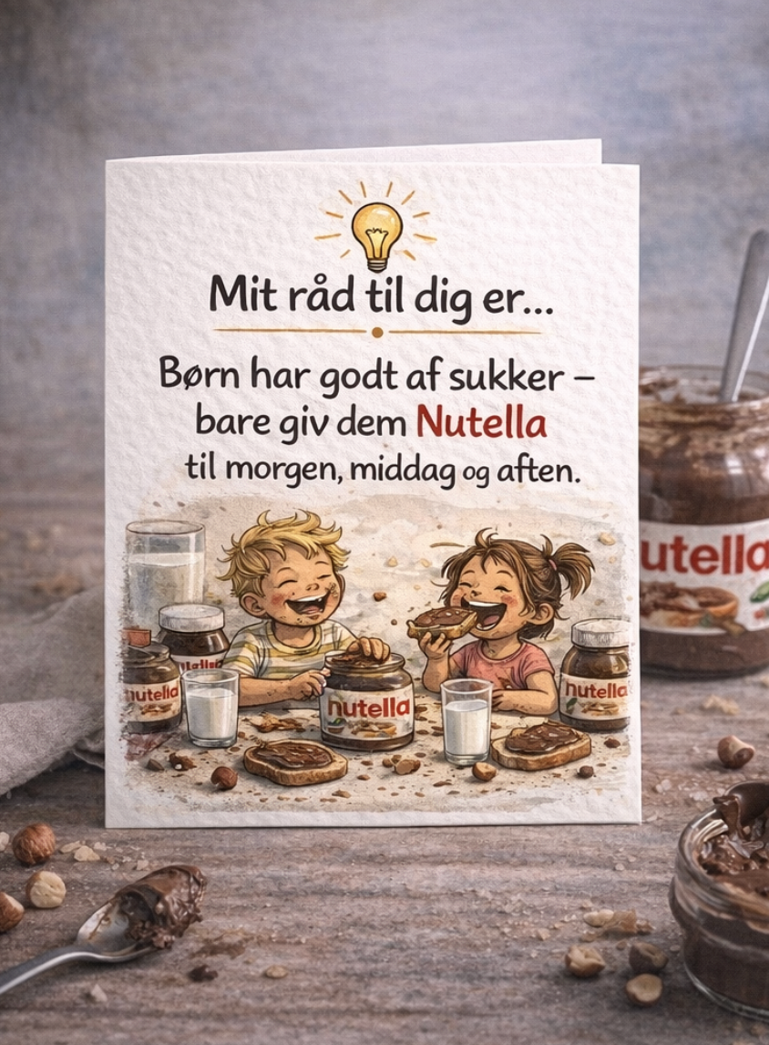 Mit råd til dig - Nutella